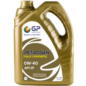 GP PETROGEN FULLY SYNTHETIC 0W40 API SP