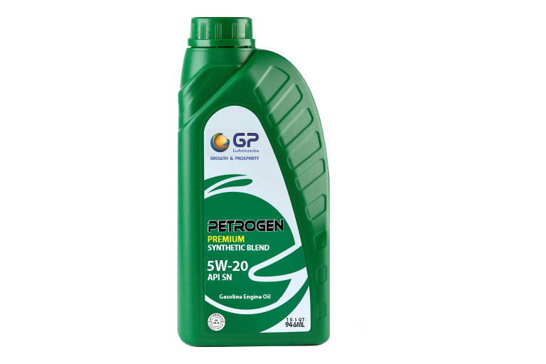 GP PETROGEN PREMIUM SYNTHETIC BLEND 5W20 SN